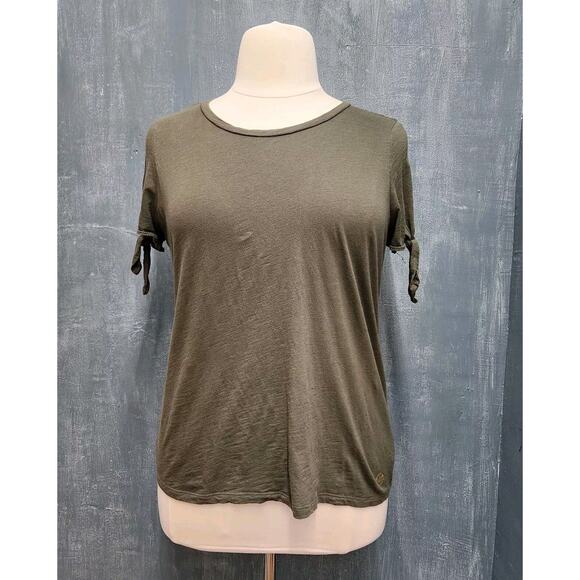 Michael Kors size L/ XL short sleeve T-shirt army green - Picture 1 of 10